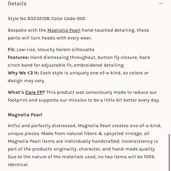 RARE Magnolia Pearl Patchwork Boyfriend Jeans - Picture 15 of 17